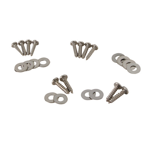 Kentrol 30557 Jeep TJ Euro Light Guard Set 4 Pieces 97-06 Wrangler TJ Polished Silver Kentrol - Truck Part Superstore