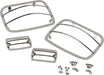 Kentrol 30558 Jeep YJ Light Guard Set 4 Pieces 87-95 Wrangler TJ Polished Silver Kentrol - Truck Part Superstore