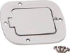 Kentrol 30559 Jeep CJ/YJ Billet Style Gas Hatch 77-95 CJ and Wrangler YJ Polished Silver Kentrol - Truck Part Superstore