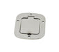 Kentrol 30559 Jeep CJ/YJ Billet Style Gas Hatch 77-95 CJ and Wrangler YJ Polished Silver Kentrol - Truck Part Superstore