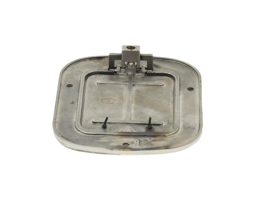 Kentrol 30559 Jeep CJ/YJ Billet Style Gas Hatch 77-95 CJ and Wrangler YJ Polished Silver Kentrol - Truck Part Superstore