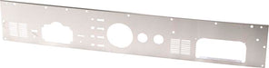Kentrol 30562 Jeep CJ Dash Panel Without Radio Opening 76-86 CJ Brushed Silver Kentrol - Truck Part Superstore