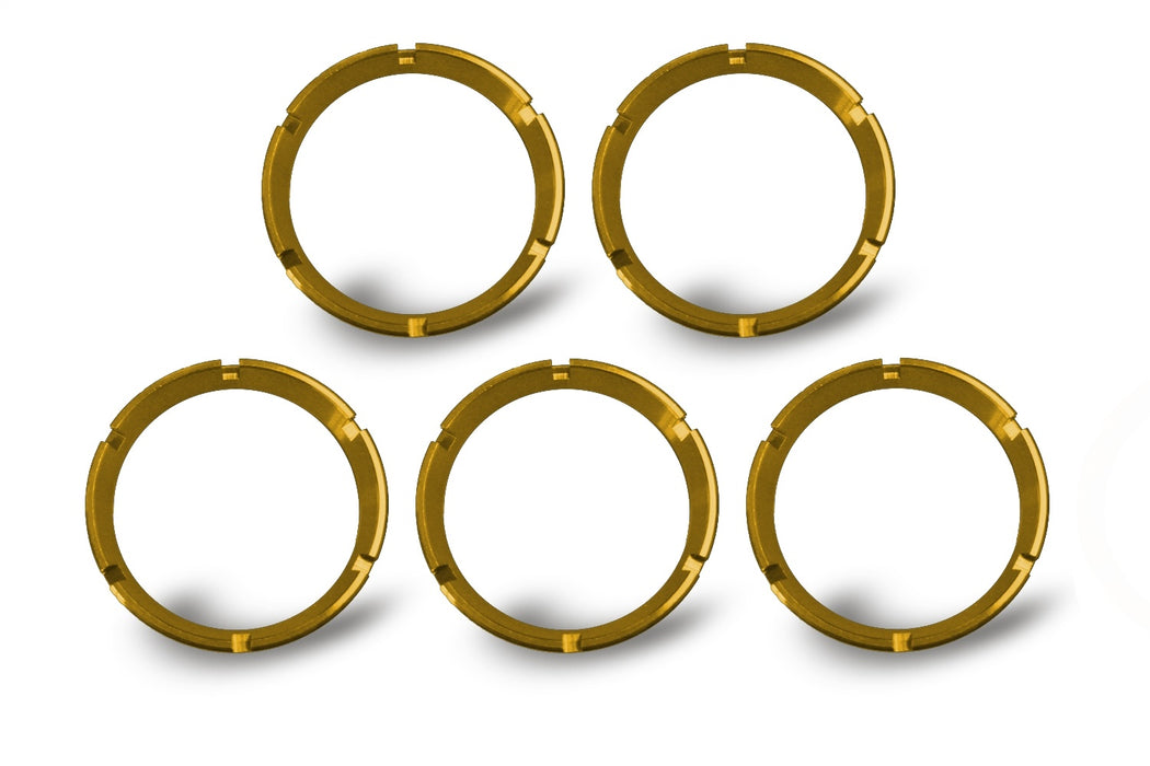 KC Hilites 30562 FLEX; Bezel Ring Gold (5 pack) - Truck Part Superstore