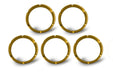 KC Hilites 30562 FLEX; Bezel Ring Gold (5 pack) - Truck Part Superstore