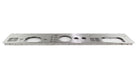 Kentrol 30562 Jeep CJ Dash Panel Without Radio Opening 76-86 CJ Brushed Silver Kentrol - Truck Part Superstore