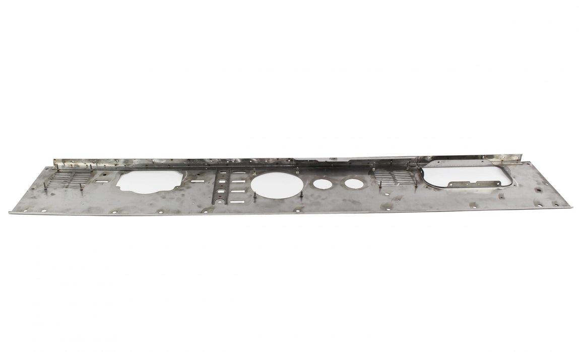 Kentrol 30562 Jeep CJ Dash Panel Without Radio Opening 76-86 CJ Brushed Silver Kentrol - Truck Part Superstore