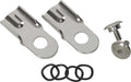 Kentrol 30564 Jeep CJ8/CJ8 Tailgate Latch Pair 76-86 CJ7 / CJ8 Polished Silver Kentrol - Truck Part Superstore