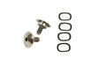 Kentrol 30564 Jeep CJ8/CJ8 Tailgate Latch Pair 76-86 CJ7 / CJ8 Polished Silver Kentrol - Truck Part Superstore
