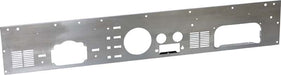 Kentrol 30565 Jeep CJ Dash Panel (with radio opening) 77-86 CJ Brushed Silver Kentrol - Truck Part Superstore