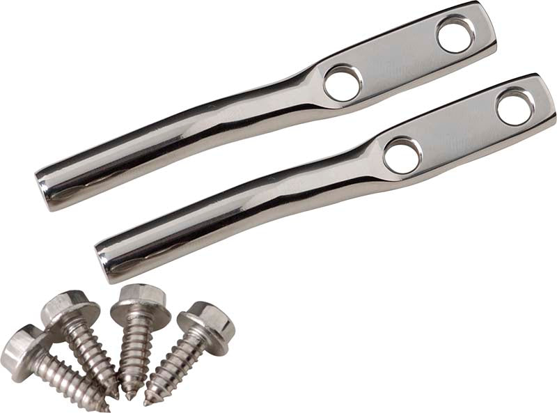 Kentrol 30569 Jeep TJ Door Strap Pins Pair 97-06 Wrangler TJ Polished Silver Kentrol - Truck Part Superstore