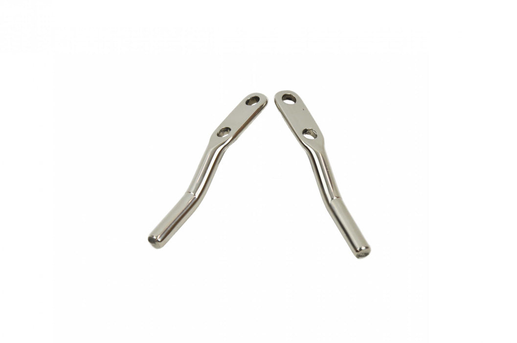 Kentrol 30569 Jeep TJ Door Strap Pins Pair 97-06 Wrangler TJ Polished Silver Kentrol - Truck Part Superstore