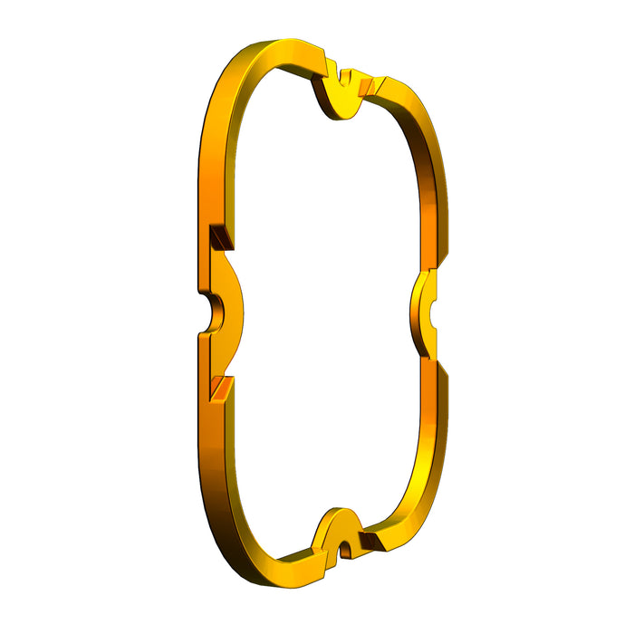 KC HiLiTES 30570 KC Bezel Ring KC FLEX ERA 4 Gold 1PC - Truck Part Superstore