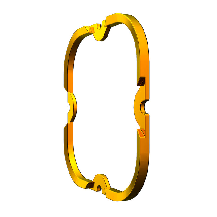 KC HiLiTES 30570 KC Bezel Ring KC FLEX ERA 4 Gold 1PC - Truck Part Superstore