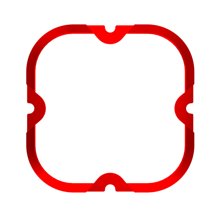 KC HiLiTES 30571 KC Bezel Ring KC FLEX ERA 4 Red 1PC - Truck Part Superstore