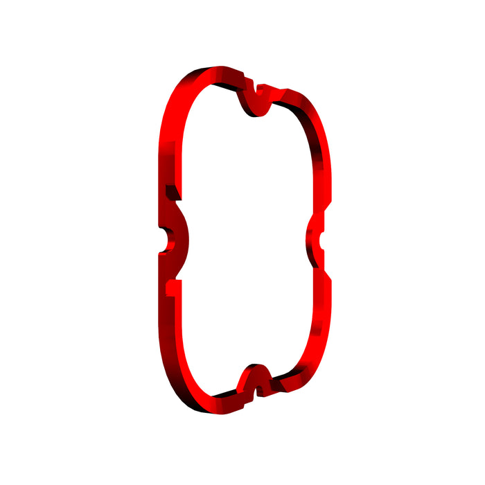 KC HiLiTES 30571 KC Bezel Ring KC FLEX ERA 4 Red 1PC - Truck Part Superstore