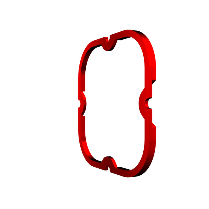 KC HiLiTES 30571 KC Bezel Ring KC FLEX ERA 4 Red 1PC - Truck Part Superstore