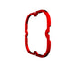 KC HiLiTES 30571 KC Bezel Ring KC FLEX ERA 4 Red 1PC - Truck Part Superstore