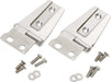 Kentrol 30572 Jeep JK Hood Hinge Pair 07-18 Wrangler JK Polished Silver Kentrol - Truck Part Superstore