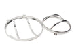 Kentrol 30573 Jeep JK Euro Headlight Guards Pair  07-18 Wrangler JK Polished Silver Kentrol - Truck Part Superstore