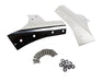 Kentrol 30574 Jeep JK Windshield Supports Pair 07-18 Wrangler JK Polished Silver Kentrol - Truck Part Superstore
