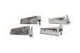 Kentrol 30575 Jeep JK Door Hinge Set 4 Pieces 2 Door 07-18 Wrangler JK Polished Silver Kentrol - Truck Part Superstore