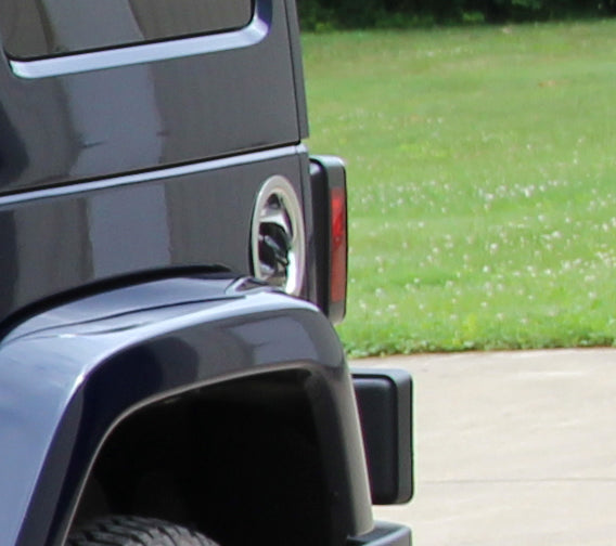 Kentrol 30577 Jeep JK Gas Filler Neck 4 Door 07-18 Wrangler JK Polished Silver Kentrol - Truck Part Superstore