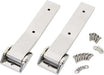 Kentrol 30578 Jeep JK Tailgate Hinge Pair 07-18 Wrangler JK Polished Silver Kentrol - Truck Part Superstore