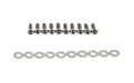 Kentrol 30578 Jeep JK Tailgate Hinge Pair 07-18 Wrangler JK Polished Silver Kentrol - Truck Part Superstore