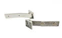 Kentrol 30578 Jeep JK Tailgate Hinge Pair 07-18 Wrangler JK Polished Silver Kentrol - Truck Part Superstore
