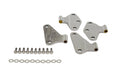 Kentrol 30580 Jeep JK Body Door Hinge Set 4 Pieces 2 Door 07-18 Wrangler JK Polished Silver Kentrol - Truck Part Superstore