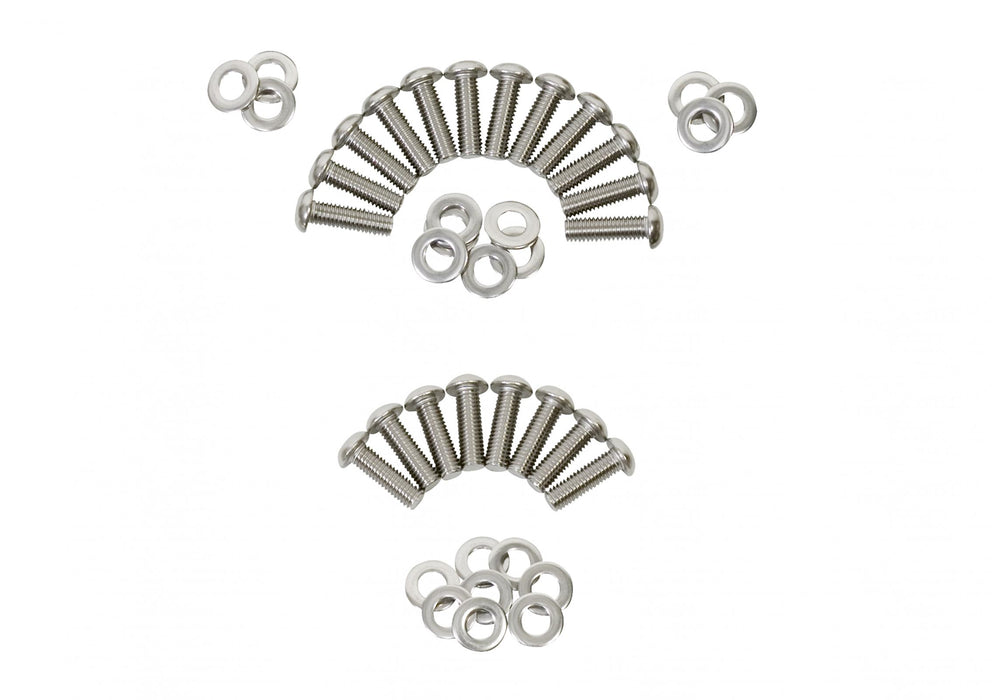 Kentrol 30581 Jeep JK Body Door Hinge Set 8 Pieces 4 Door 07-18 Wrangler JK Polished Silver Kentrol - Truck Part Superstore