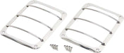 Kentrol 30582 Jeep JK Taillight Guard Pair 07-18 Wrangler JK Polished Silver Kentrol - Truck Part Superstore