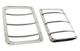 Kentrol 30582 Jeep JK Taillight Guard Pair 07-18 Wrangler JK Polished Silver Kentrol - Truck Part Superstore