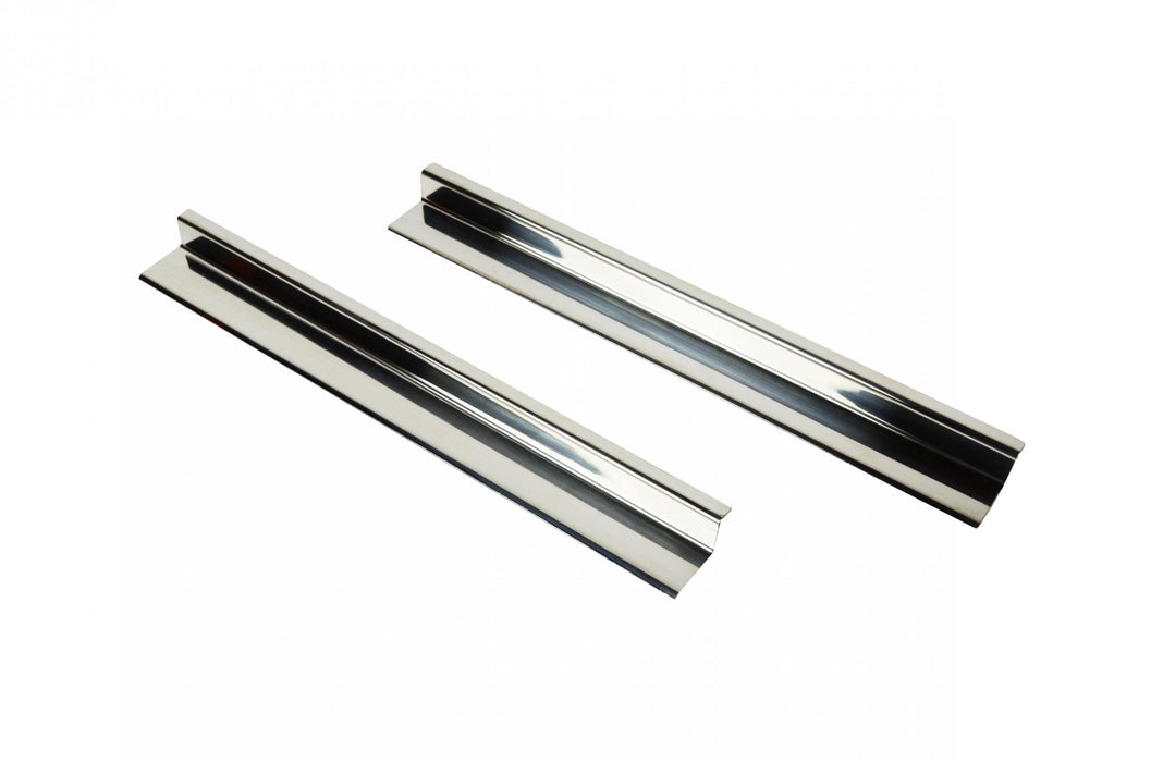 Kentrol 30584 Jeep JK Entry Guards Pair 2 Door 07-18 Wrangler JK Polished Silver Kentrol - Truck Part Superstore