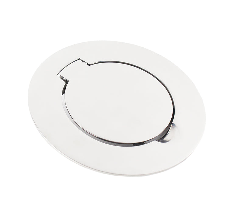 Kentrol 30586 Jeep JK Billet Style Gas Hatch 07-18 Wrangler JK Polished Silver Kentrol - Truck Part Superstore