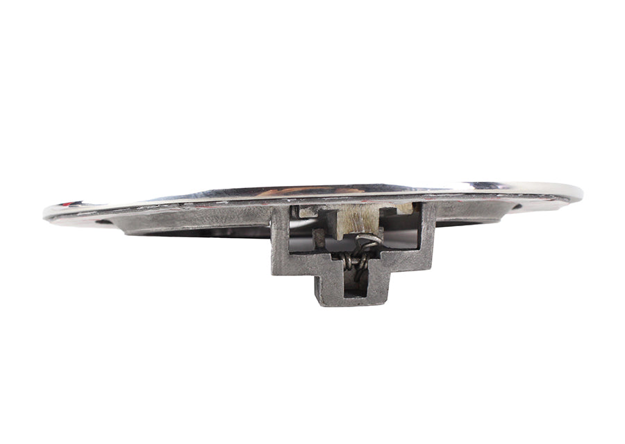 Kentrol 30586 Jeep JK Billet Style Gas Hatch 07-18 Wrangler JK Polished Silver Kentrol - Truck Part Superstore