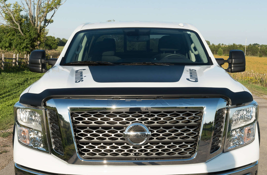 EGR 305901 EGR Superguard Style Dark Smoke Hood Guard-proudly made in the USA. - Truck Part Superstore