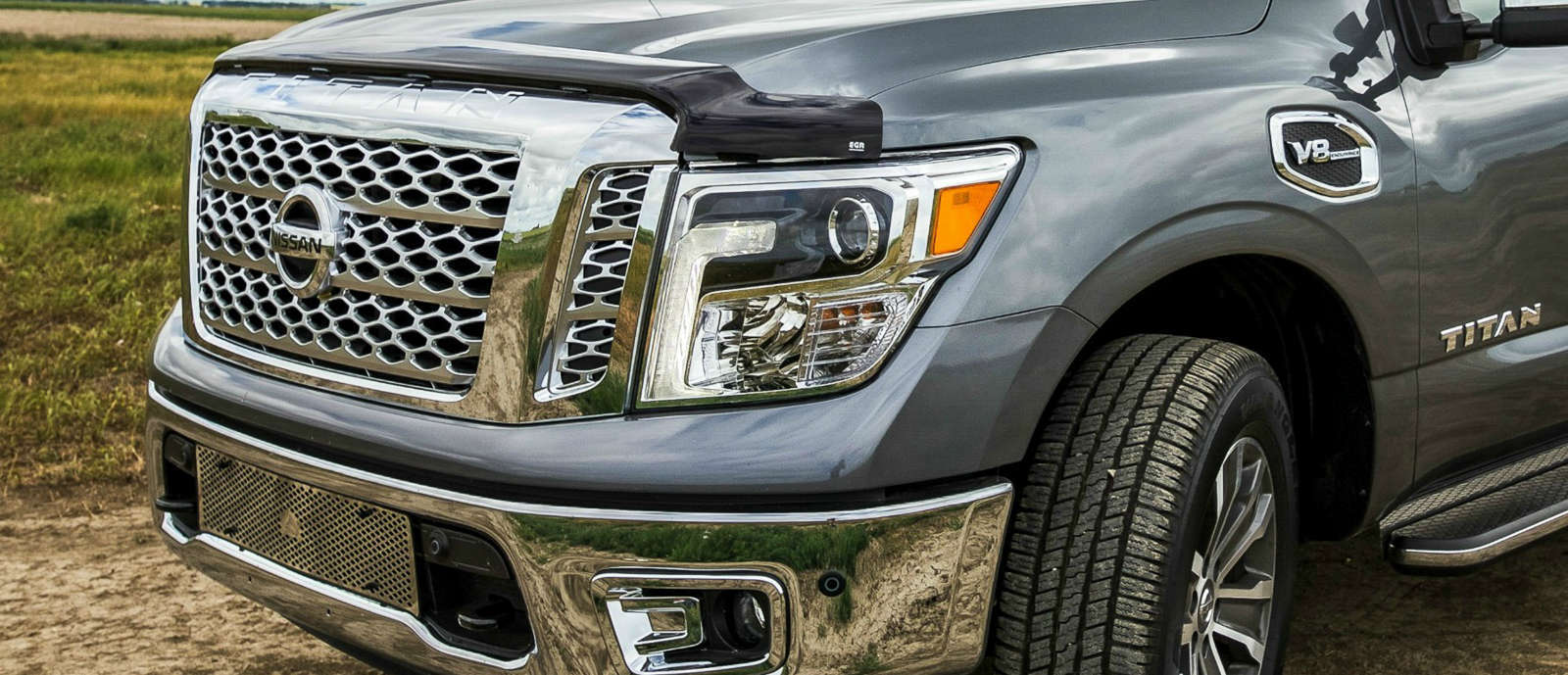 EGR 305901 EGR Superguard Style Dark Smoke Hood Guard-proudly made in the USA. - Truck Part Superstore