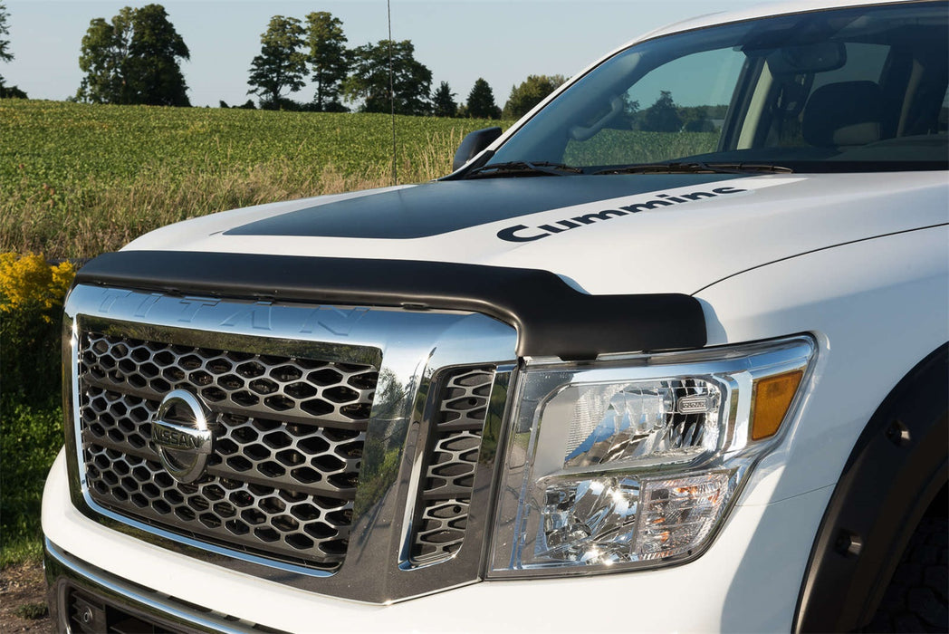EGR 305905 EGR Superguard Style Black Hood Guard-proudly made in the USA. - Truck Part Superstore