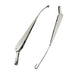 Kentrol 30591 Jeep JK Windshield Wiper Arms Pair 07-18 Wrangler JK Polished Silver Kentrol - Truck Part Superstore