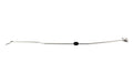 Kentrol 30594 Jeep JK Hood Prop Rod 07-18 Wrangler JK Polished Silver Kentrol - Truck Part Superstore