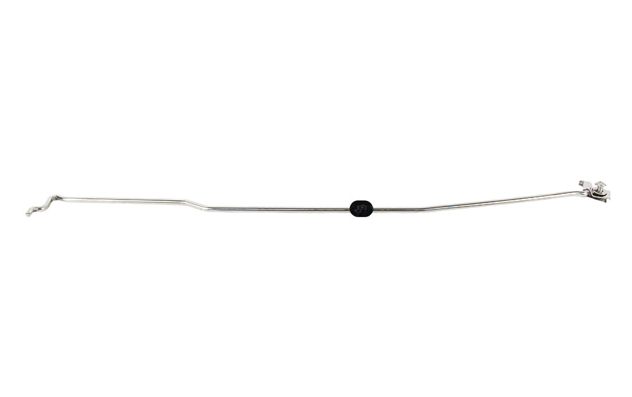 Kentrol 30594 Jeep JK Hood Prop Rod 07-18 Wrangler JK Polished Silver Kentrol - Truck Part Superstore