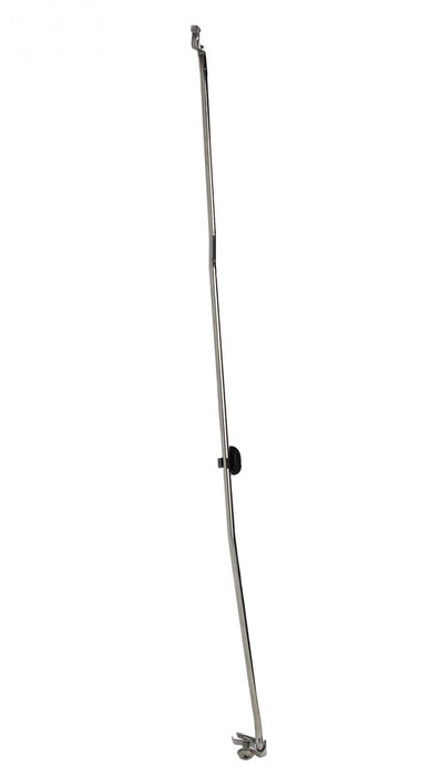 Kentrol 30594 Jeep JK Hood Prop Rod 07-18 Wrangler JK Polished Silver Kentrol - Truck Part Superstore