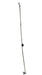Kentrol 30594 Jeep JK Hood Prop Rod 07-18 Wrangler JK Polished Silver Kentrol - Truck Part Superstore
