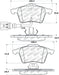StopTech 305.09153 StopTech Street Select Brake Pads with Hardware - Truck Part Superstore