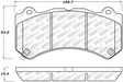 StopTech 305.14051 StopTech Street Select Brake Pads - Truck Part Superstore