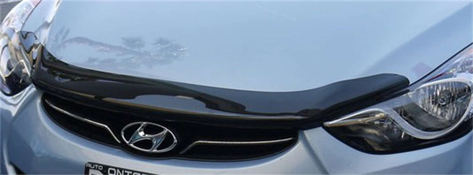EGR 306391 EGR Superguard Style Dark Smoke Hood Guard-proudly made in the USA. - Truck Part Superstore