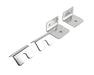 Kentrol 30667 Jeep CJ Strut Rod Mounting Brackets 4 Pieces Fiberglass 72-86 CJ Polished Silver Kentrol - Truck Part Superstore