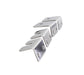 Kentrol 30667 Jeep CJ Strut Rod Mounting Brackets 4 Pieces Fiberglass 72-86 CJ Polished Silver Kentrol - Truck Part Superstore