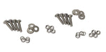 Kentrol 30667 Jeep CJ Strut Rod Mounting Brackets 4 Pieces Fiberglass 72-86 CJ Polished Silver Kentrol - Truck Part Superstore